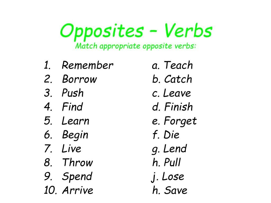 Write the opposites words. Opposite verbs. Opposite verbs в английском языке. English verbs opposites. Opposite verbs в английском языке в таблице.