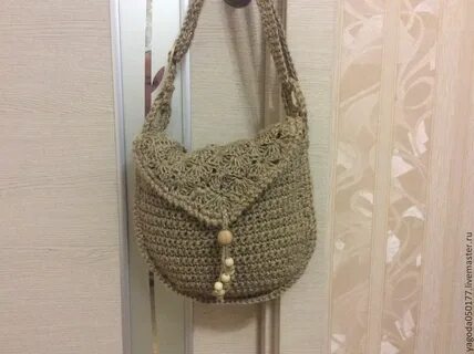 Сумки из шнура крючком