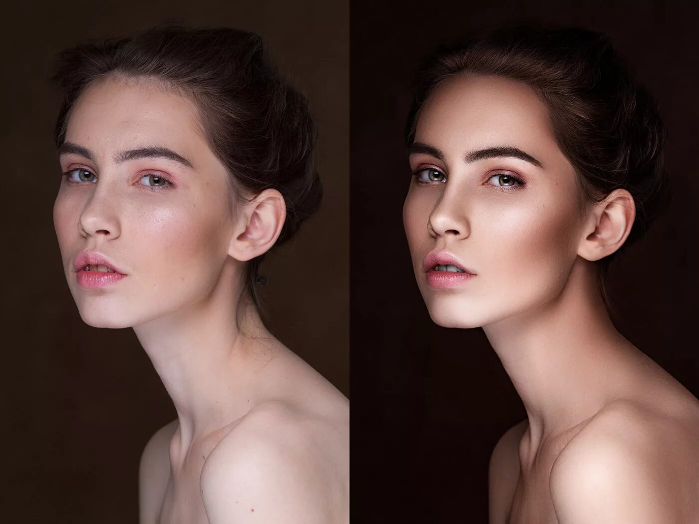 Техники обработки фото. Модели до обработки. Ретушь фотографий в фотошопе. Журнальная ретушь. Цветокоррекция портрета.