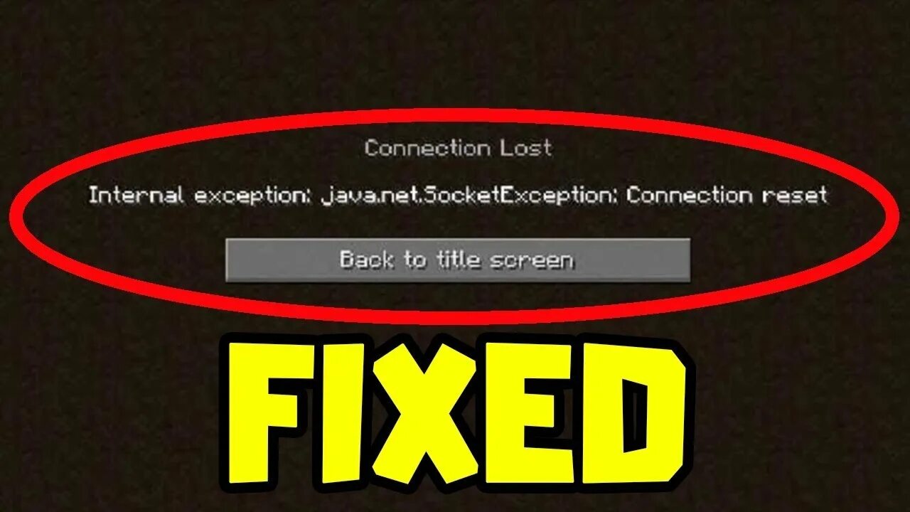 Fix connection