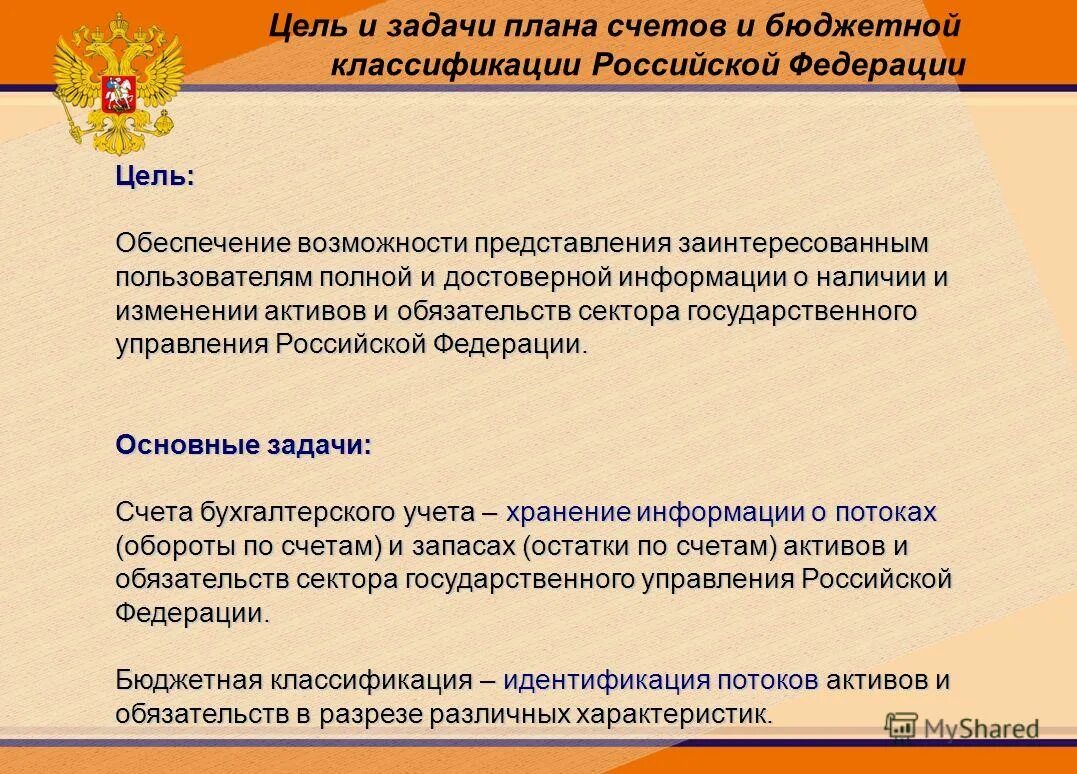 бюджетная классификация сектора государственного управления.