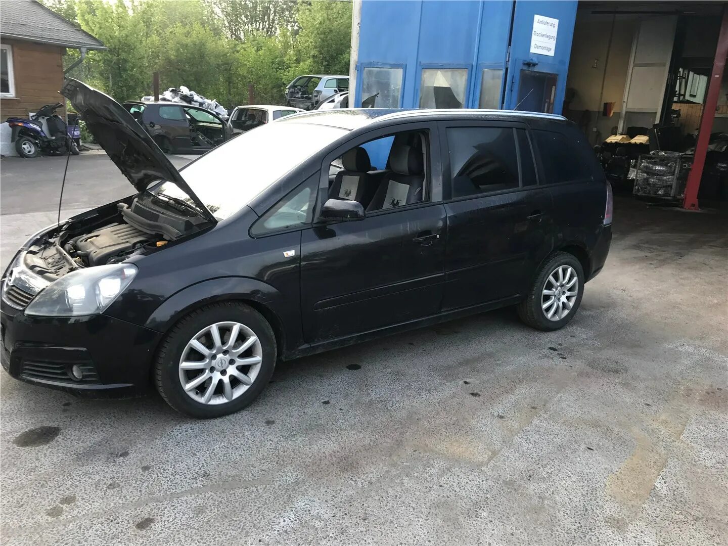 Опель зафира 2001 год 2. Разбор зафира б. Zafira b ниагара. 9 дизель. Opel zafira 2005-2008.