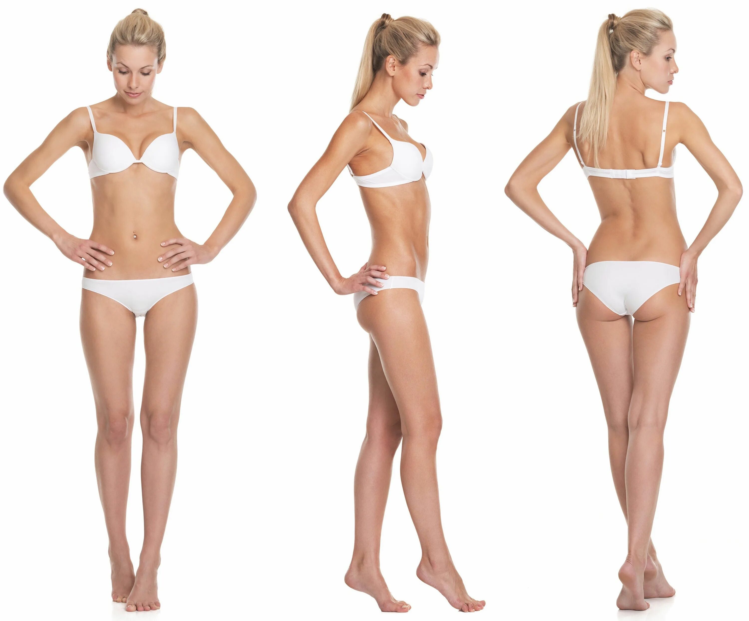 Женская фигура. Модель женского тела. Женская фигура со всех сторон. Женское тело в профиль.