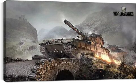 Постер и плакат - world of tanks, wargaming net, fv215b.