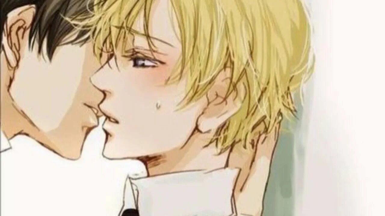 Манга яой муж. Tamaki x Kyoya. Тамаки и кёя яой. Блондин и брюнет арт.