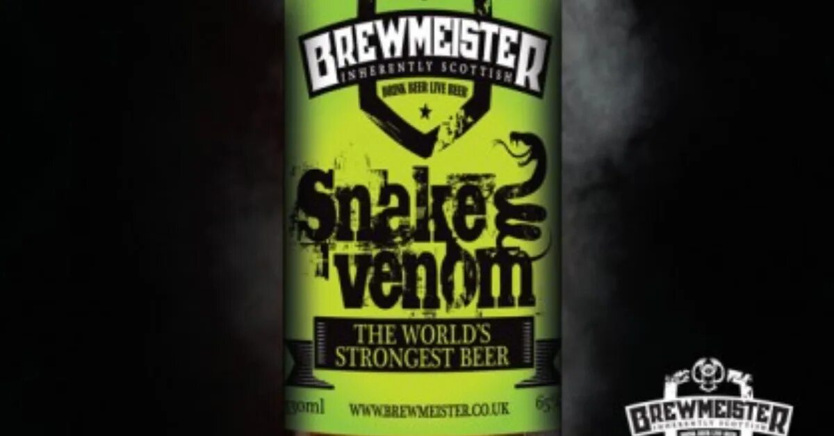 Snake venom beer. Snake venom beer