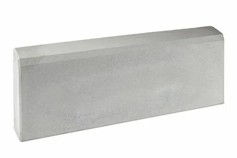 Бордюр садовый бетонный тонкий размеры 1000х210х60