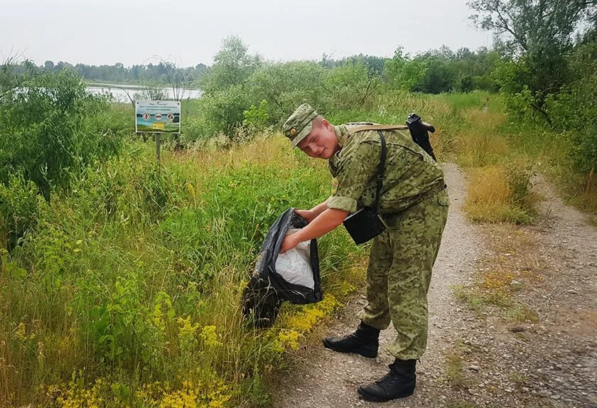 Госинспекция охраны животного. Чистые водоемы акция.