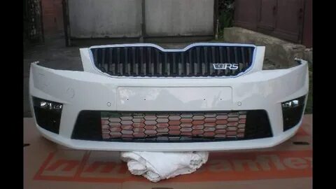 Передний бампер skoda octavia rs