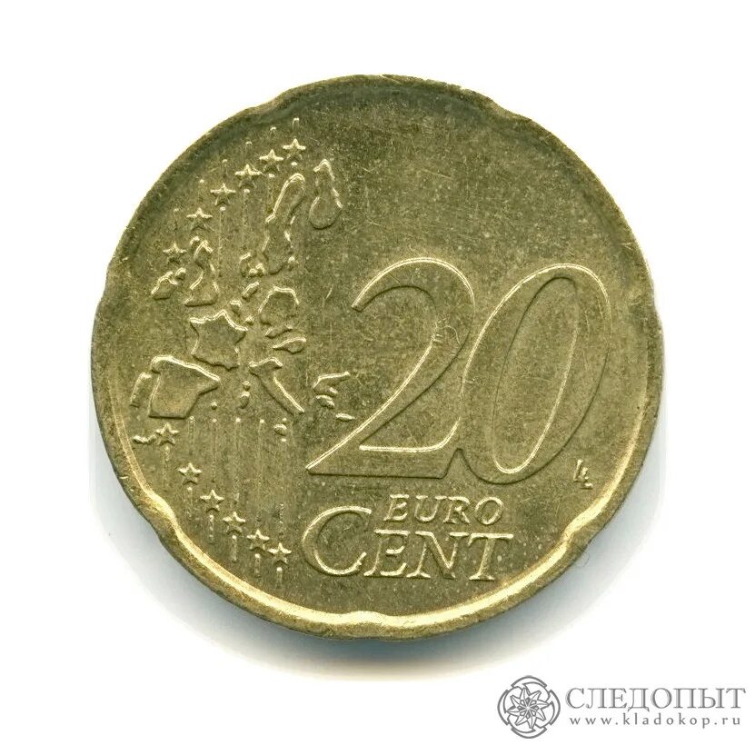 20 центов фото 20 евроцентов 2009 Испания