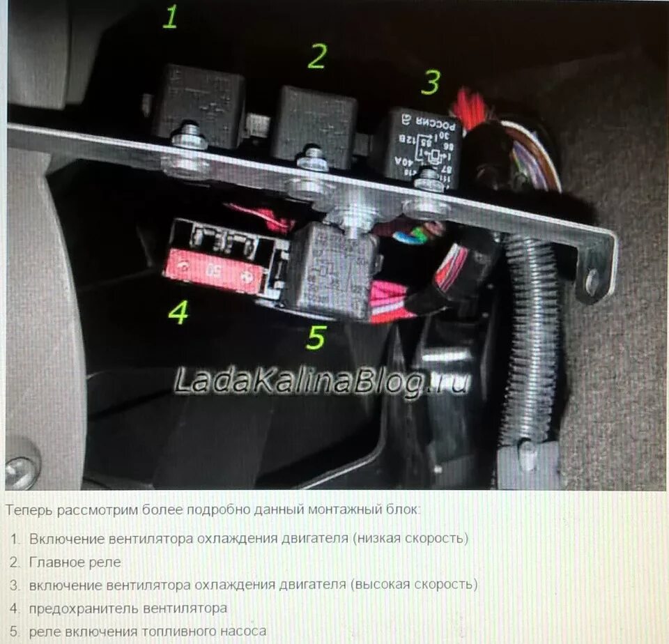 Прикуриватель + предохранитель - Lada Калина универсал, 1,6 л, 2009 года поломка