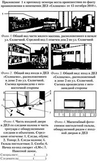 Место происшествия примеры