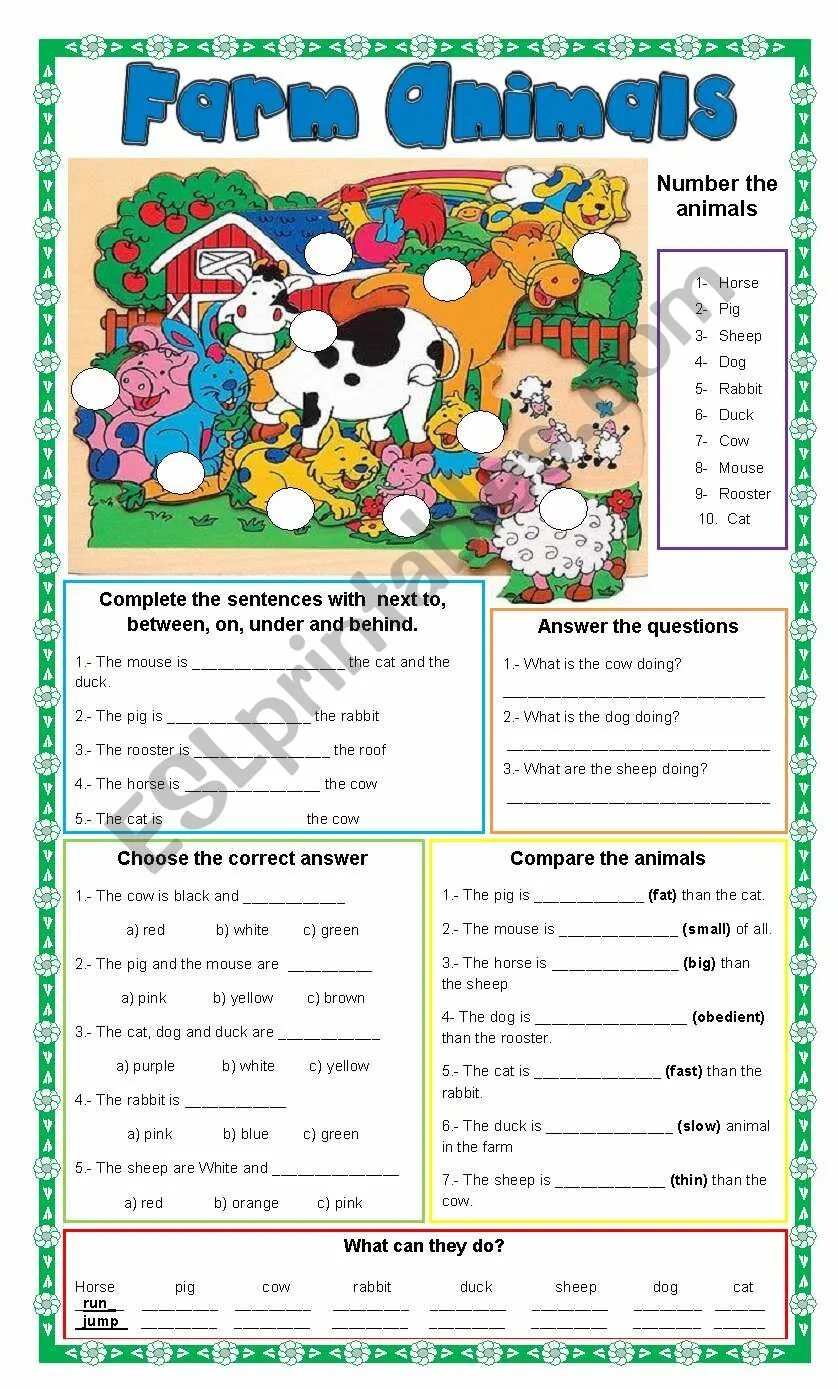 Worksheets present Farm animals. Animals and prepositions Worksheet. Present Continuous animals. Present Continuous animals Worksheets.
