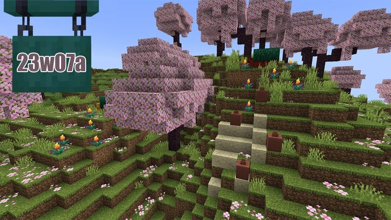 Блоссом майнкрафт. Сакура майнкрафт 1.20. Cherry Blossom майнкрафт. 20 Майнкрафт Blossom. Blossom minecraft