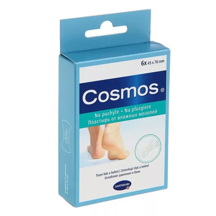 Пластырь cosmos. Cosmos hydro-active twin tec от влажных мозолей на пятку xl, 5 шт.. cosmos hydro-active от влажных мозолей пальцев ног 1,9х5,5 см, 6 шт.. cosmos hydro-active от влажных мозолей пальцев ног, 7 шт.. cosmos hydro-active twin tec от сухих мозолей, 6 шт..