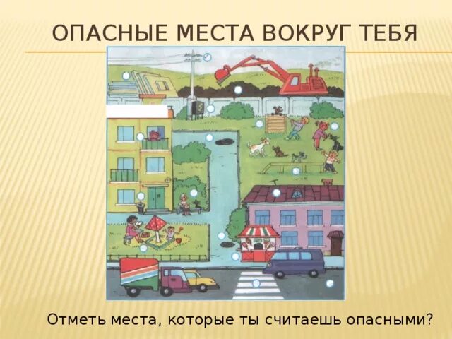 Опасные места в квартире и окрестностях. Опасные места для детей. Опасные места презентация. Схема опасных мест во дворе. Иллюстрация опасные места.