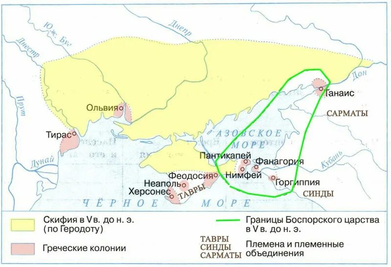 История северное причерноморье