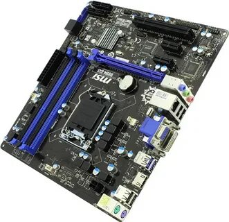 Материнская плата msi b85m