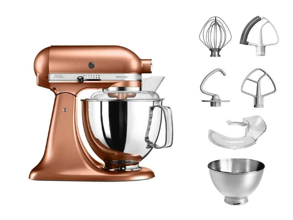 Какой фирмы лучший планетарный миксер. Планетарный миксер kitchenaid artisan 4.8 л, медный, 5ksm185psecp. миксер планетарный черный kitchenaid 5ksm150pse0b4. kitchenaid 4.8l. планетарный миксер kitchenaid artisan 4.8 л, красный, 5ksm185pseer.