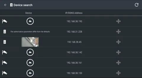 Device search
