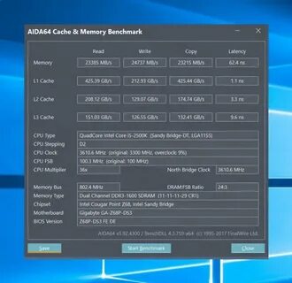 Memory benchmark