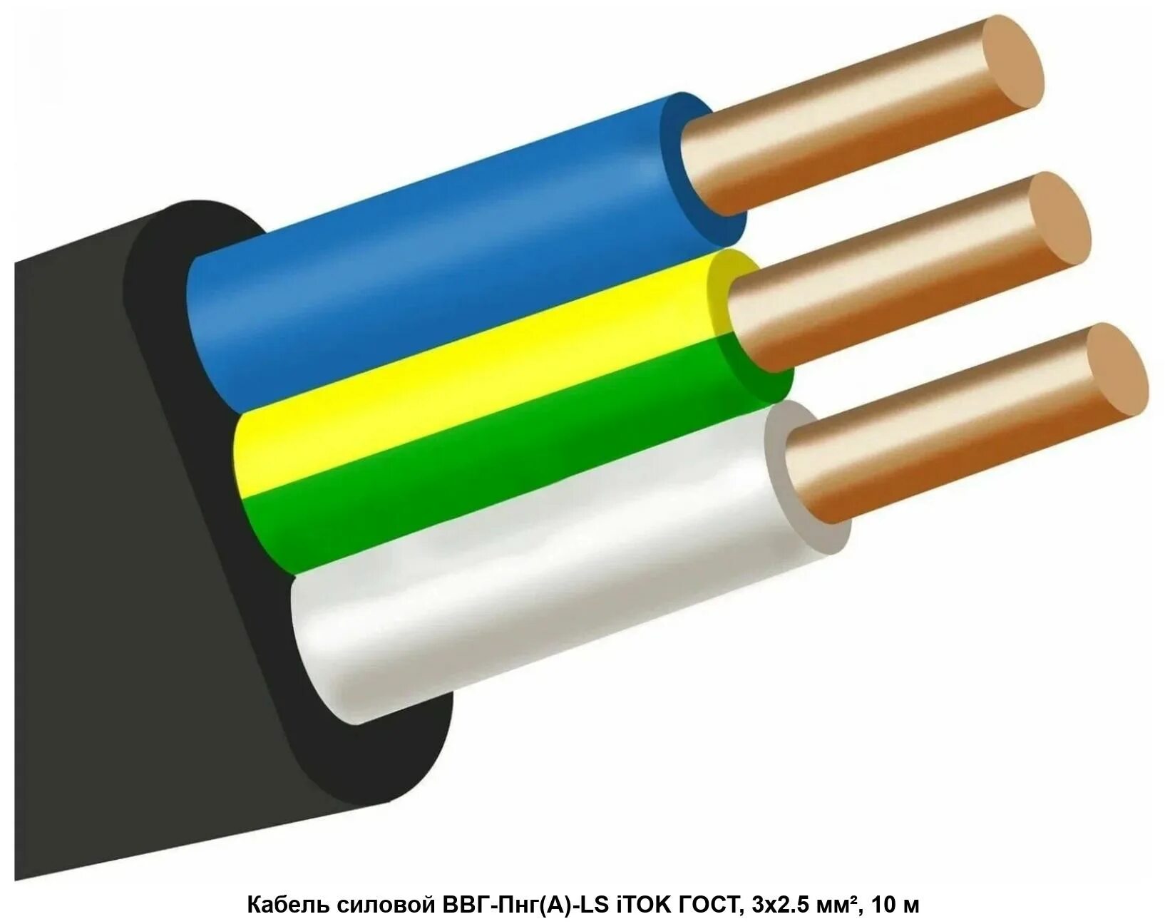 Кабель ввг пнг цена. Кабель ВВГ 3х1.5. ВВГНГ лс 3х2.5 РЭК. Кабель силовой ВВГ-П НГ(А) 3х2.5 (n, pe)-0.660 плоский однопроволочный. Провод ВВГНГ 3х2.5.