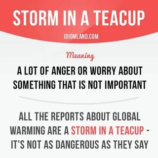 Идиомы storm