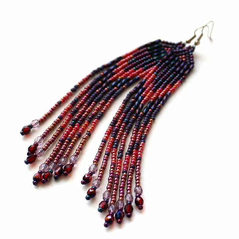 Бисероплетение кольца. Ушко из бисера. Серьги висюльки из стекляруса. Брошка кошка. Ушко из бисера.