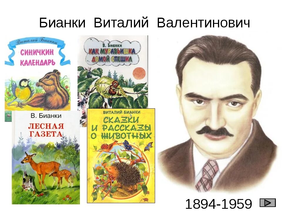 Детский писатель бианки. Бианки портрет писателя. Бианки портрет писателя для детей. Портрет Виталия Бианки для детей.