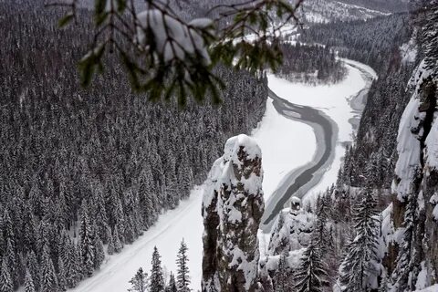 Усьвинские столбы и каменный город