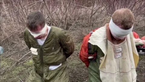 Поймали пленную