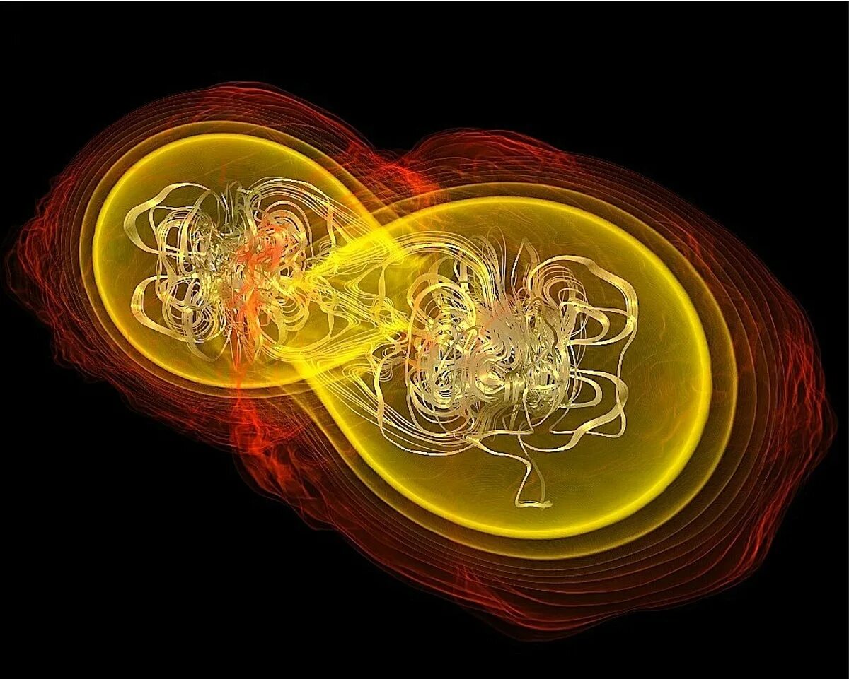 Neutron star collision