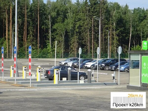 Парковка коммунарка. Парковка Прокшино.