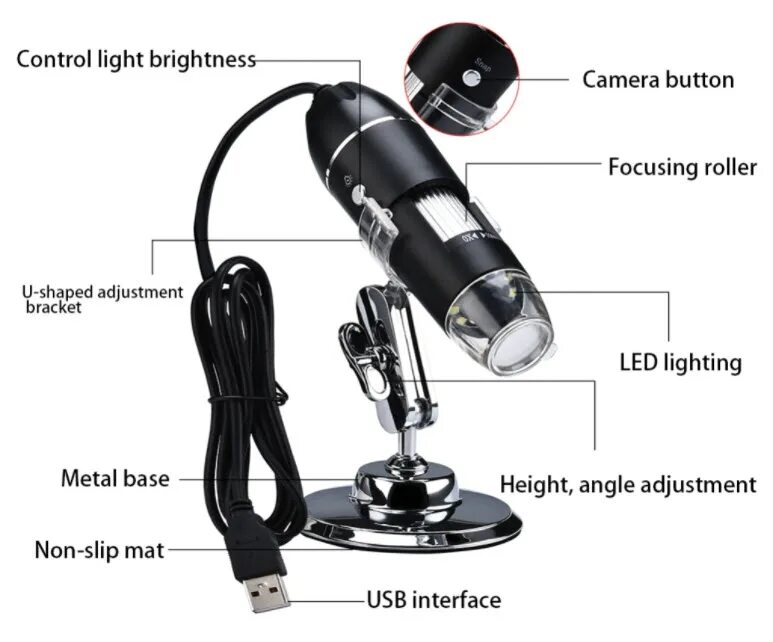 Как называются части цифрового микроскопа. 1600x 8 led 2mp USB микроскоп цифровой. Микроскоп юсб 1600. Микроскоп цифровой USB 1600x. Цифровой USB микроскоп 1600 крат.