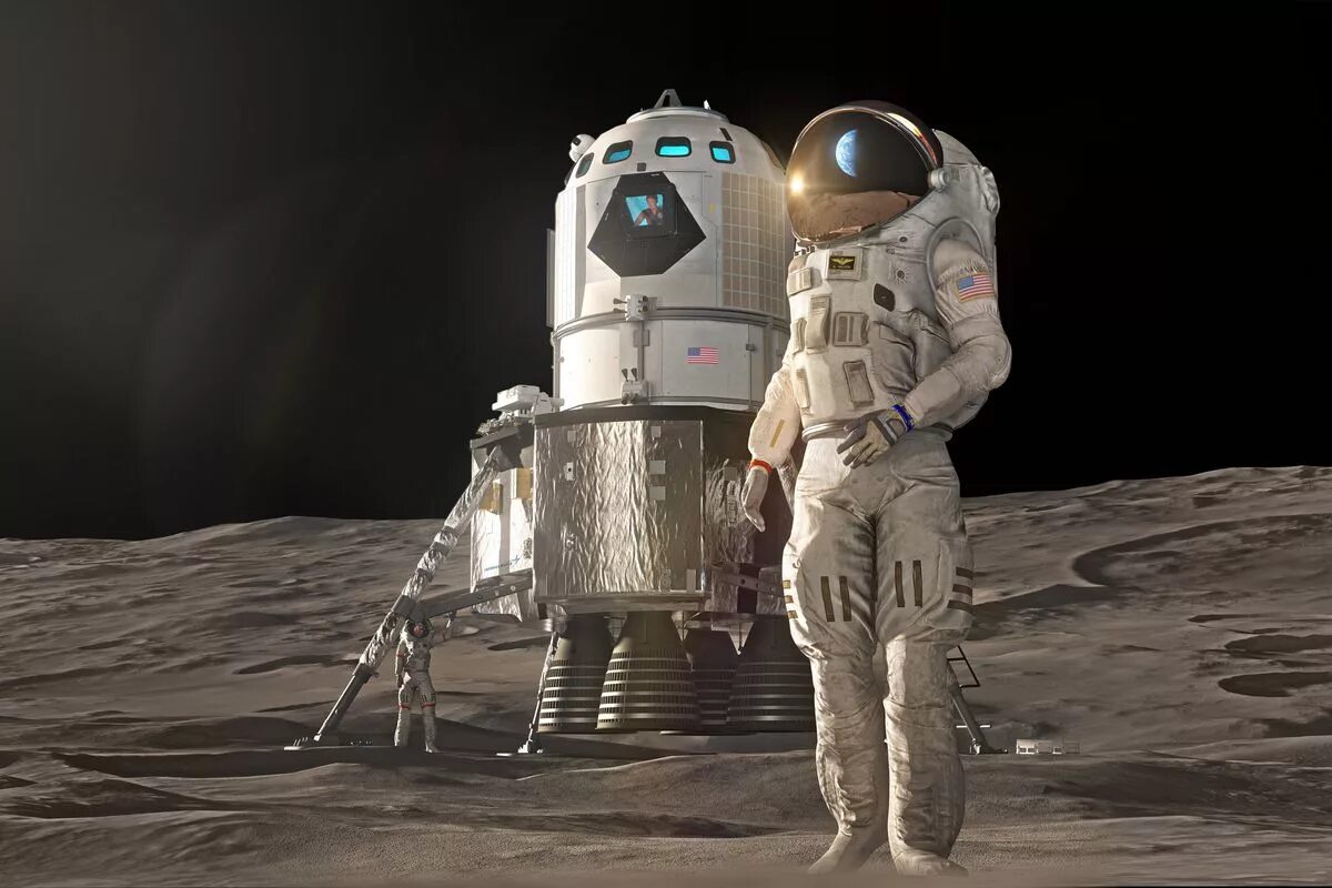 Первая космическая миссия. Лунная программа НАСА.