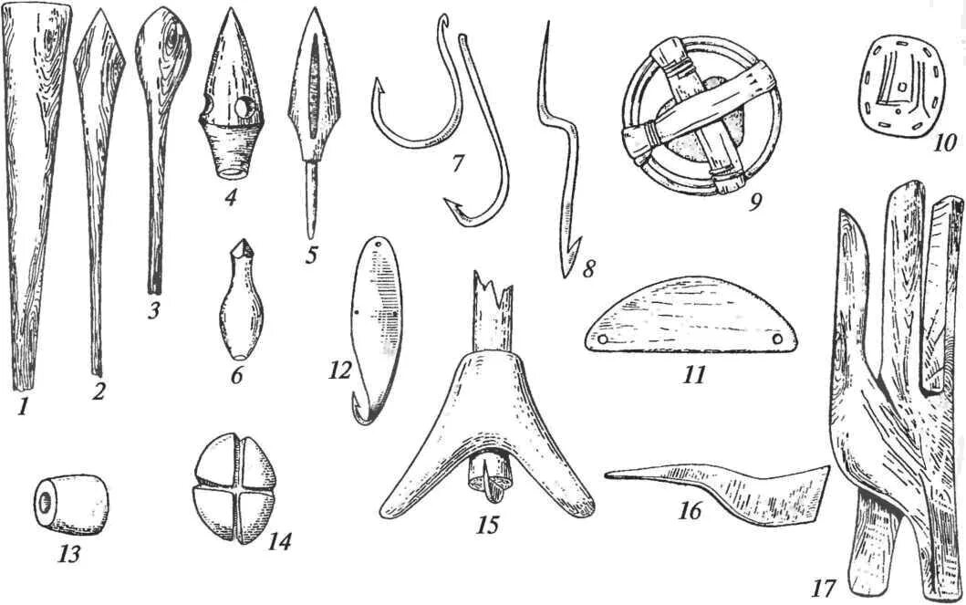 Оружие первобытных людей. Орудия охоты кроманьонцев. Орудия охотников эпохи мезолита. Гарпун инуитов. Доисторическое оружие.