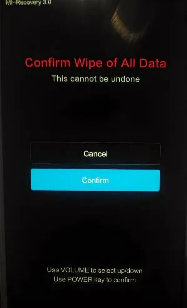 Рекавери меню Сяоми. Меню Ксиаоми Reboot. Wipe data Сяоми. Меню ребут Xiaomi. Confirm wipe of all data