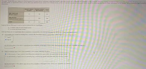 Possible error