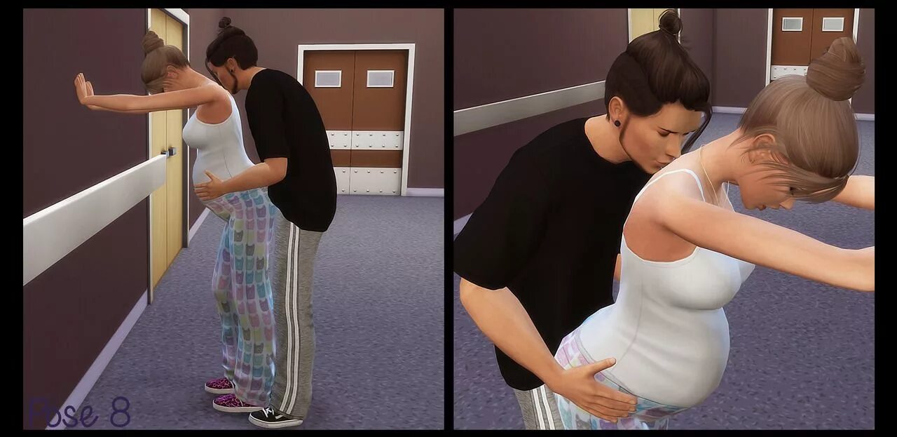 SIMS 4 pregnancy. Симс 4 беременные.