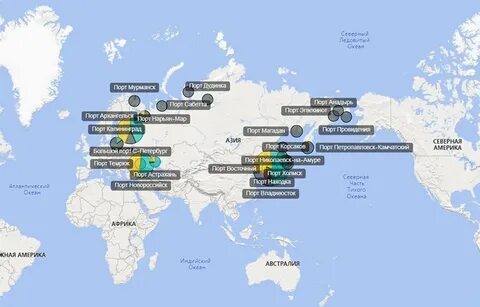 Какой город является крупным морским портом