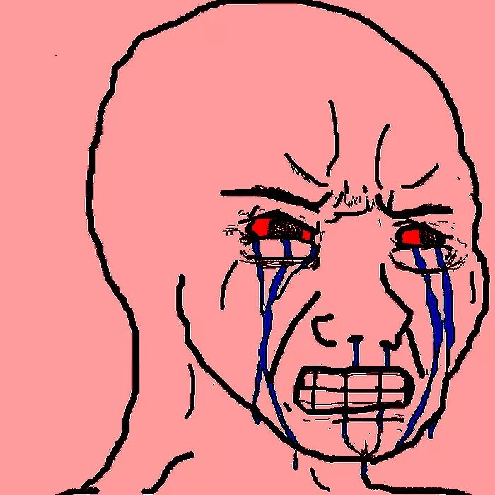 Мем crying