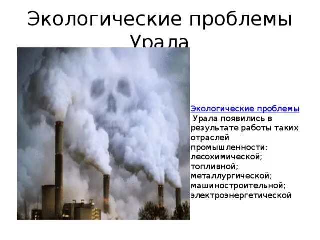 Основная проблема урала. Основная проблема урала