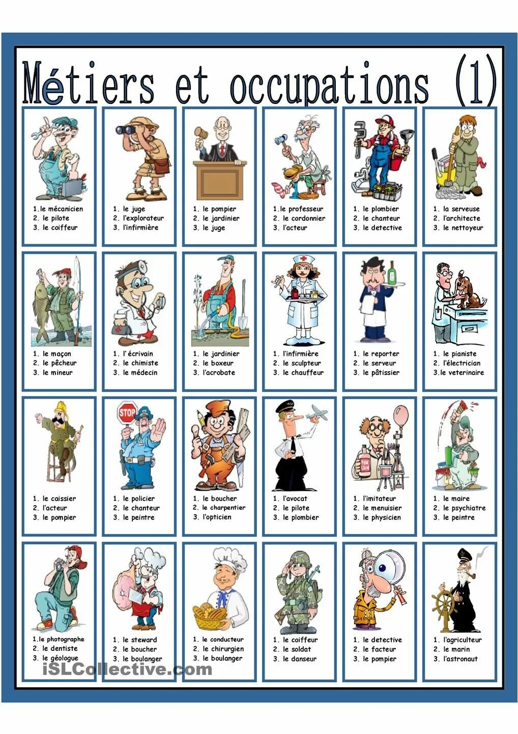 Список профессий на французском. Профессии на французском языке список. Профессии на французском языке. Профессии на французском языке. Профессии на французском карточки.