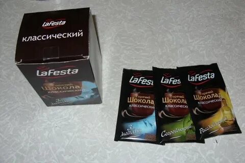 Шоколад в пакетиках