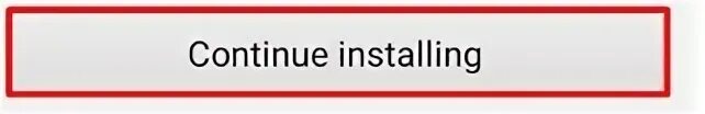 Continue install