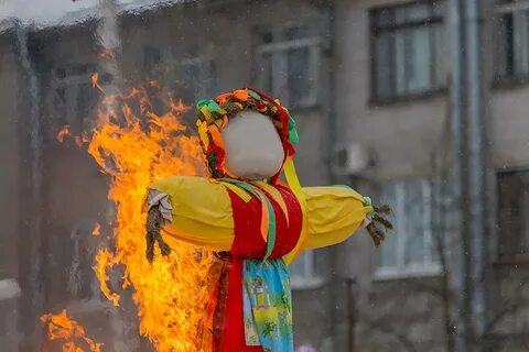 Масленица 2024 когда жгут чучело