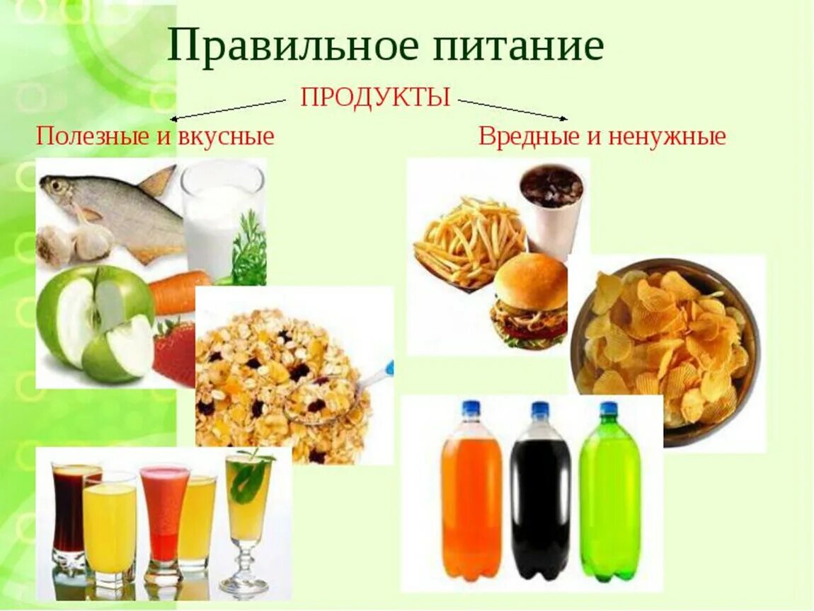 Полезные и вредные продукты питания. Вредная и полезная пища. Полезное питание. Полезное питание для детей. Вредные продукты жизнедеятельности