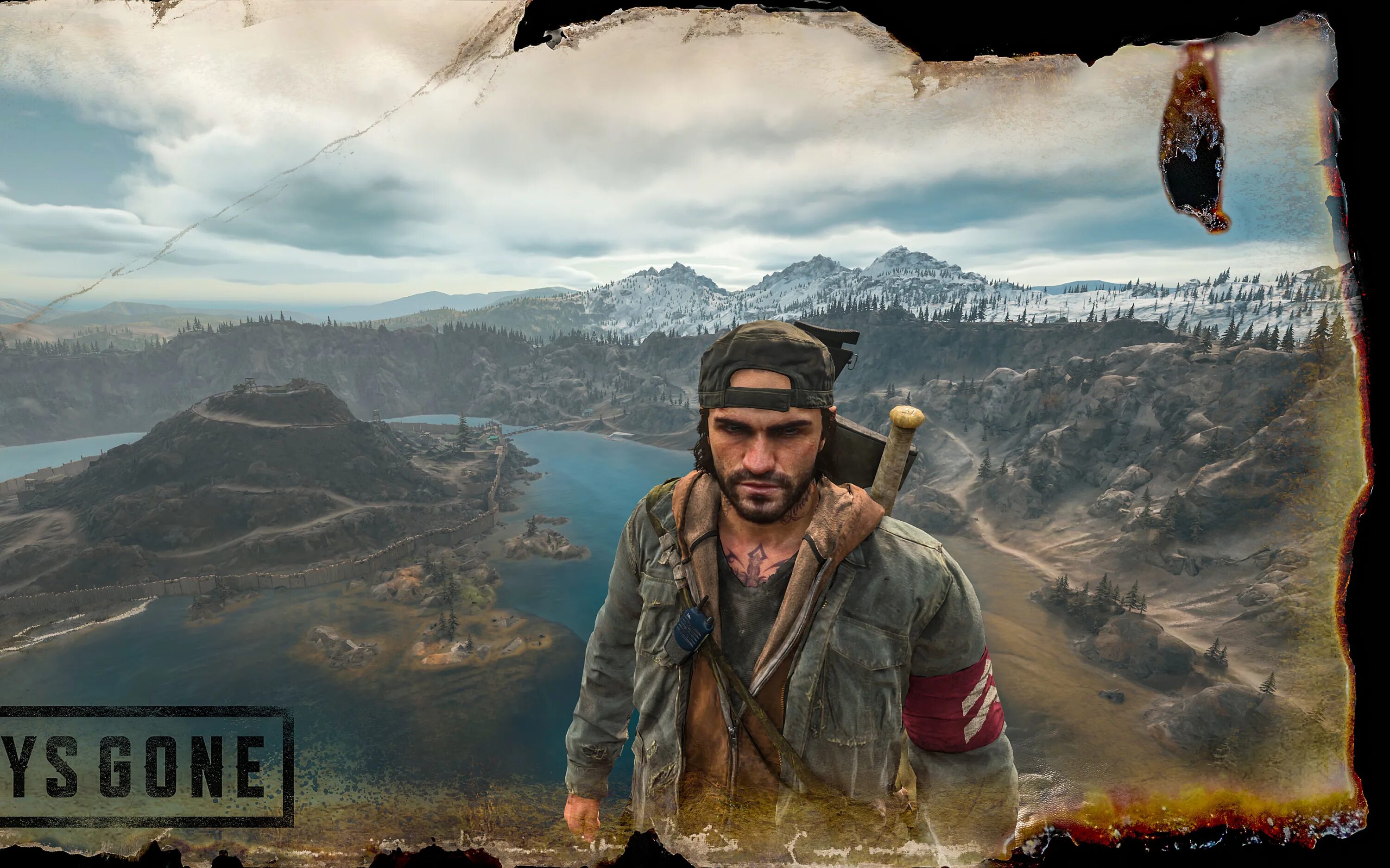 Day is gone. Days gone. days gone постер. обои days gone 4k. days gone заставка.