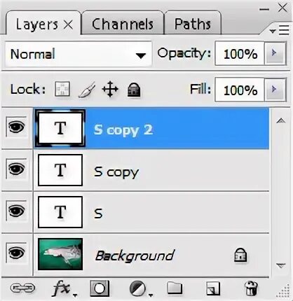 S copy