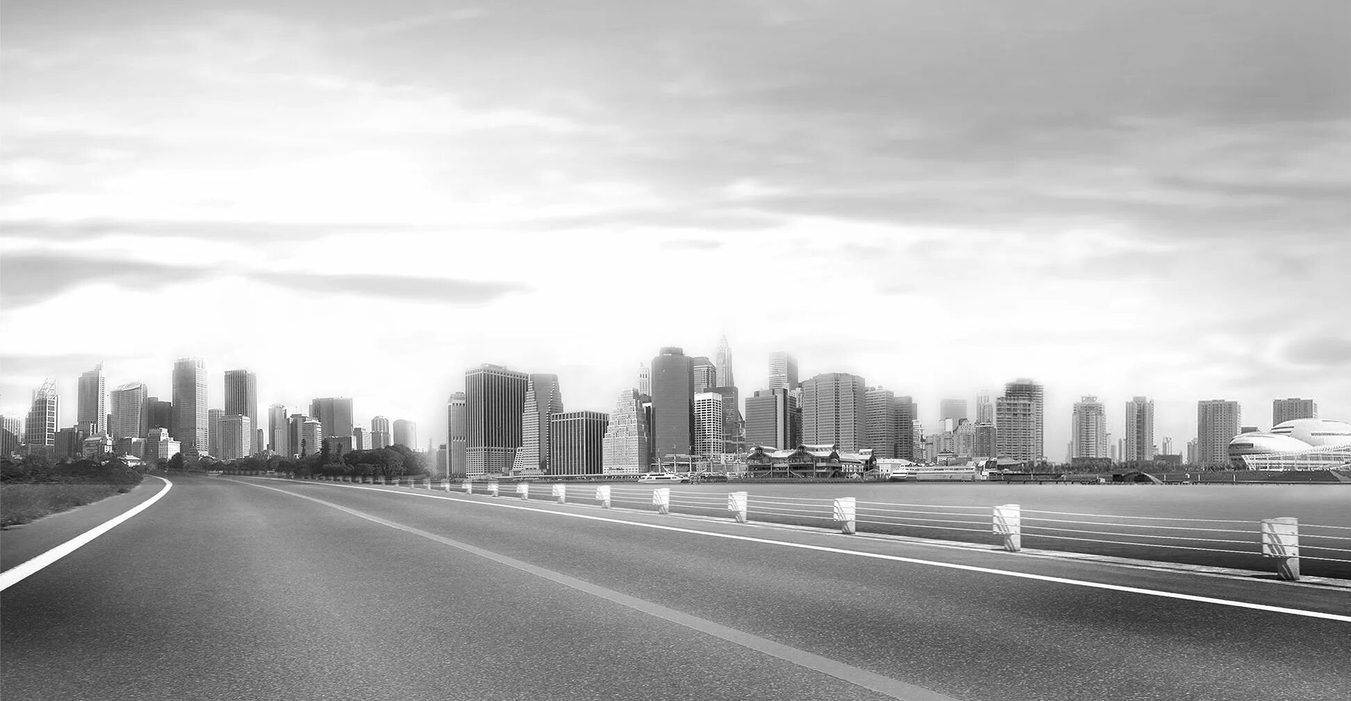 Cities in the distance